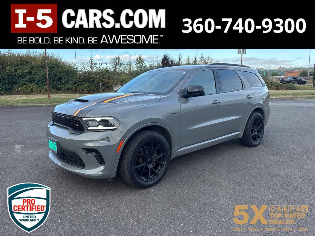 Used 2023 Dodge Durango R/T w/ Hemi Orange Plus Package