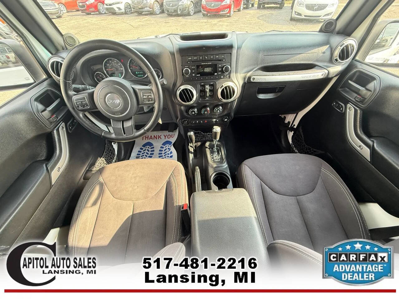 Used 2014 Jeep Wrangler Unlimited Sahara w/ Dual Top Group image 10