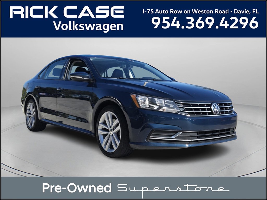 Used 2019 Volkswagen Passat 2.0T Wolfsburg w/ Wheels & Sunroof Package