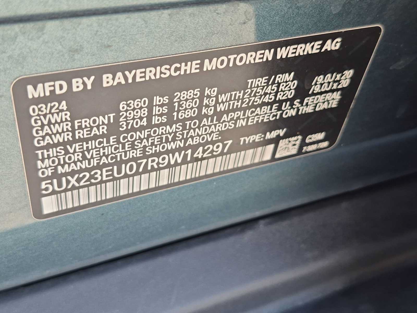 Used 2024 BMW X5 xDrive40i w/ Parking Assistance Package AWD/4WD image 39
