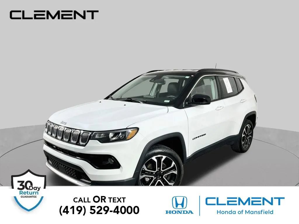 Used 2022 Jeep Compass Limited AWD/4WD 360° Tour