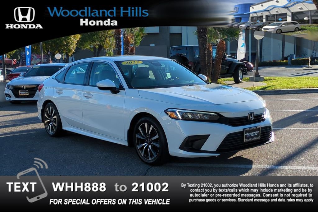 Used 2022 Honda Civic EX image 3