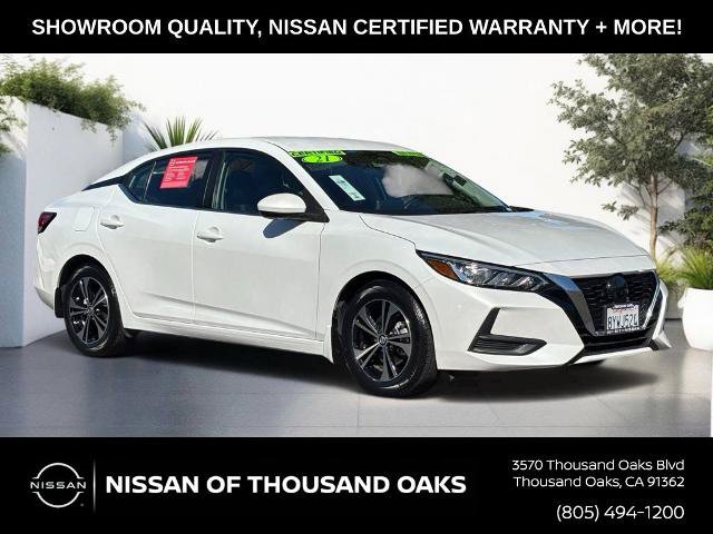 Certified 2021 Nissan Sentra SV