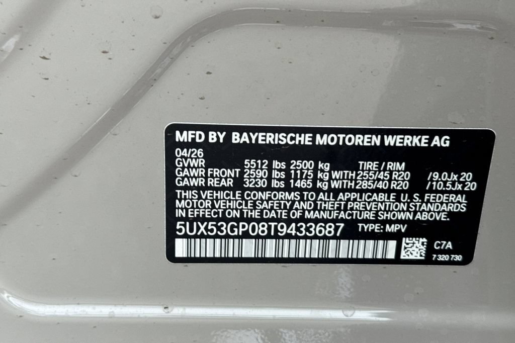 New 2026 BMW X3 xDrive30i w/ Premium Package AWD/4WD image 35