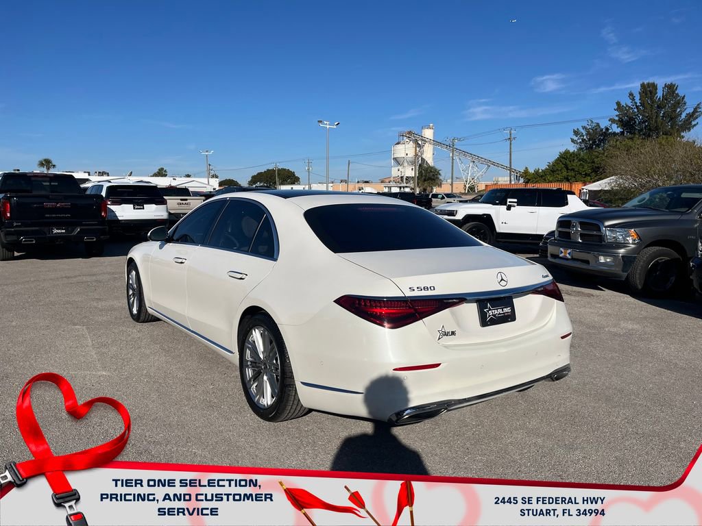 Used 2021 Mercedes-Benz S 580 4MATIC Sedan image 5