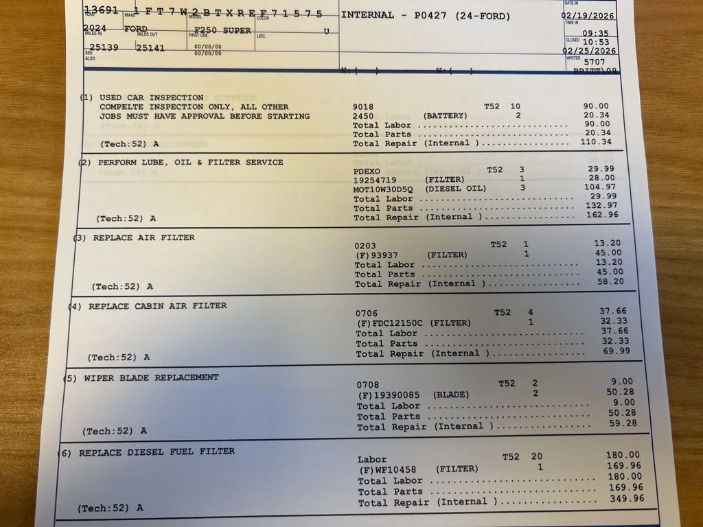 Used 2024 Ford F250 Lariat image 28