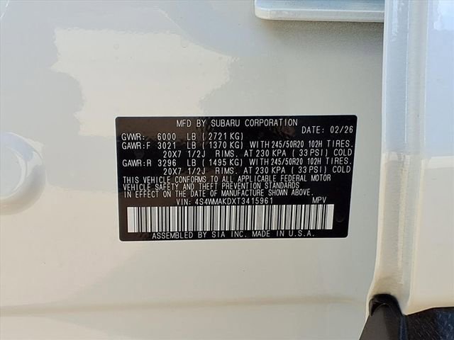 New 2026 Subaru Ascent Touring image 10