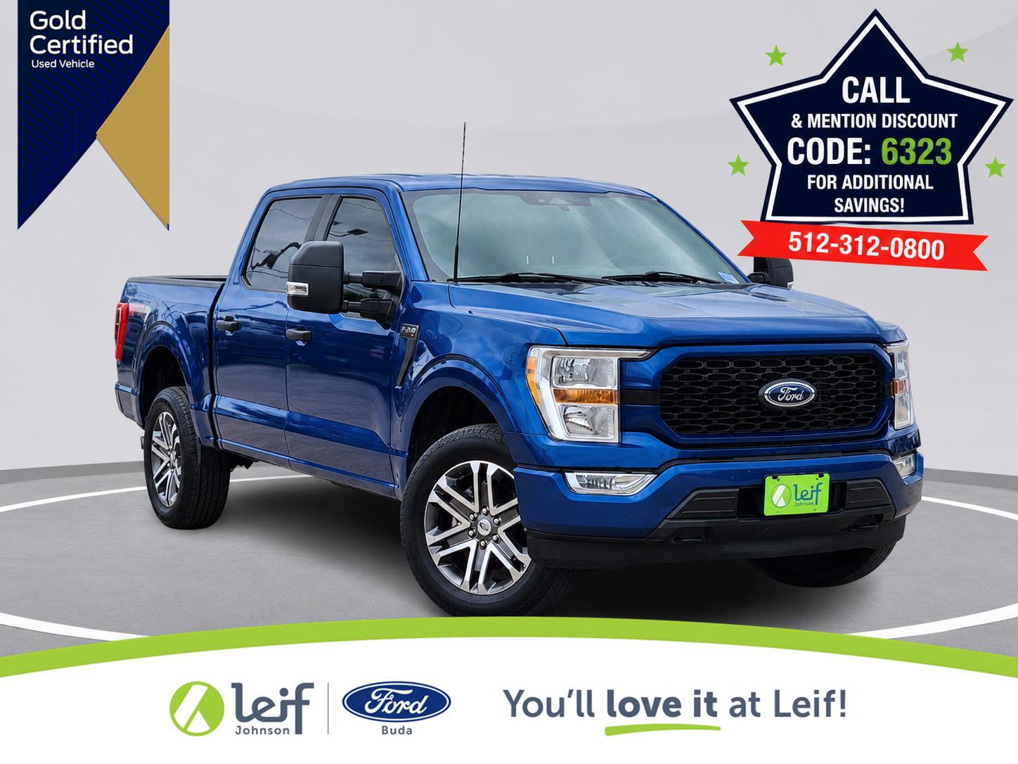 Certified 2022 Ford F150 XL w/ STX Appearance Package AWD/4WD image 1