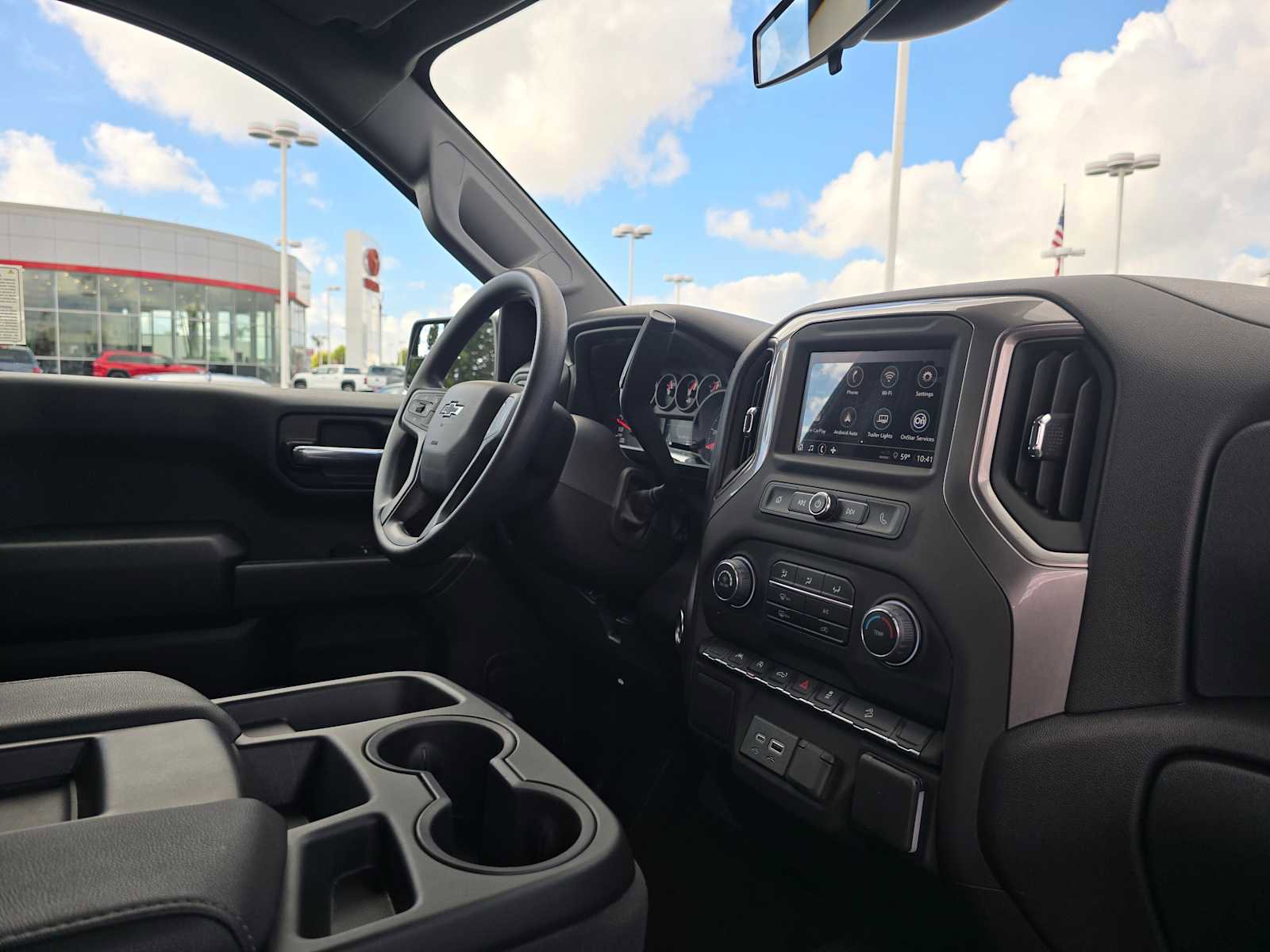 Used 2025 Chevrolet Silverado 1500 Custom Trail Boss w/ Turbomax Blackout Package image 10