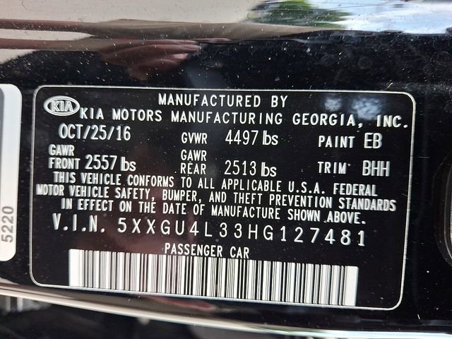 Used 2017 Kia Optima EX w/ Premium Package FWD image 27