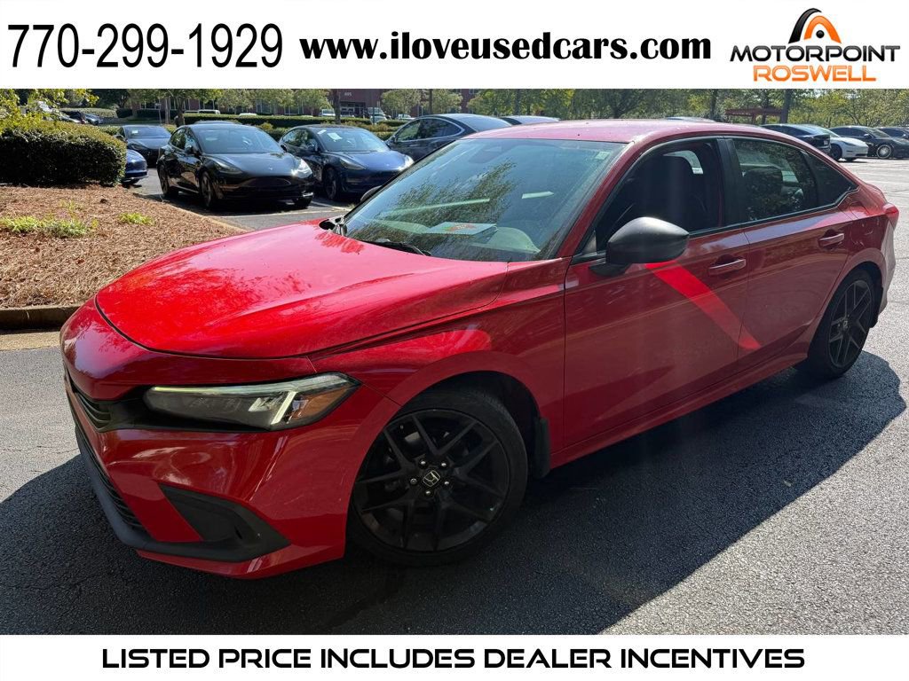 Used 2022 Honda Civic Sport