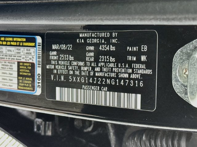 Used 2022 Kia K5 LXS FWD image 37