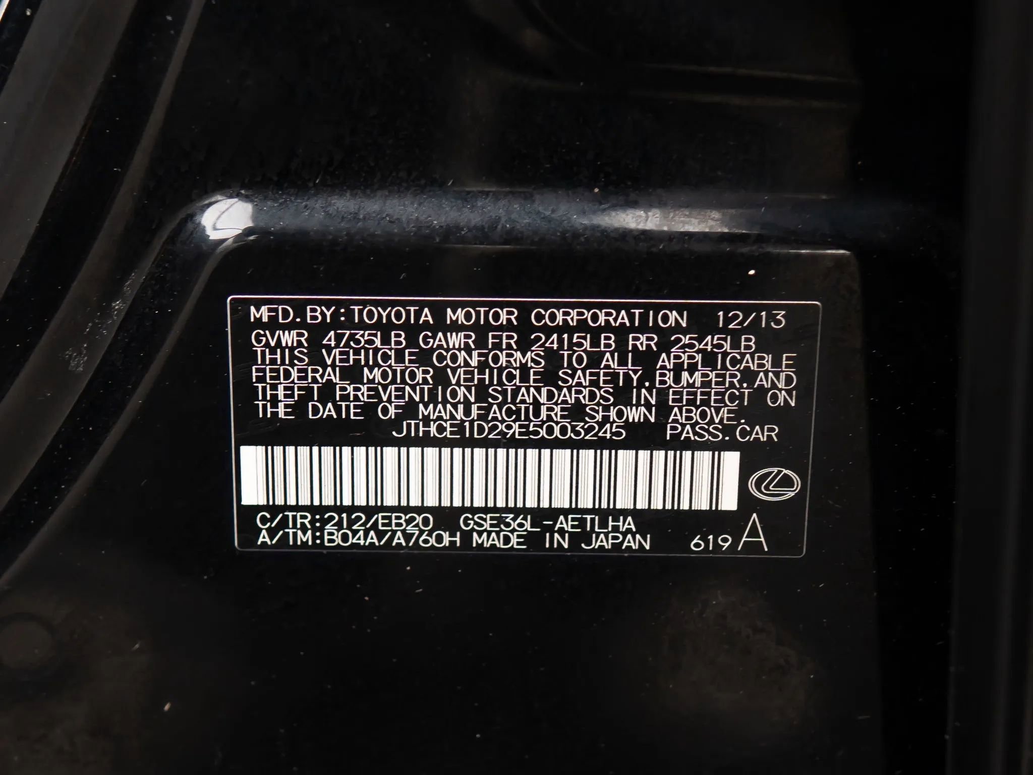 Used 2014 Lexus IS 350 AWD w/ F Sport Package image 49
