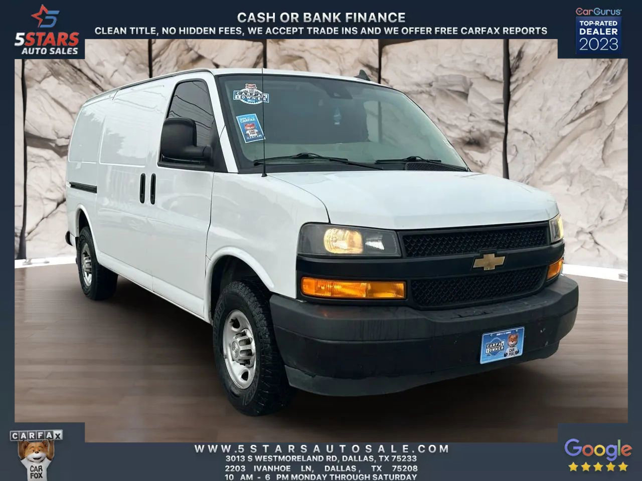 Used 2020 Chevrolet Express 3500 w/ Driver Convenience Package