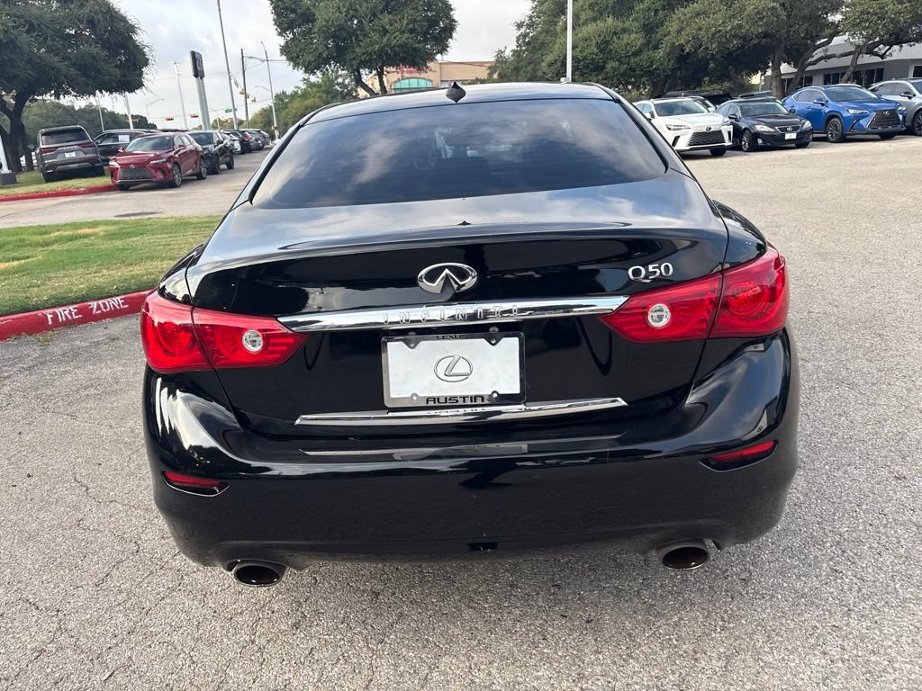 Used 2015 INFINITI Q50 Premium w/ Navigation Package RWD image 4