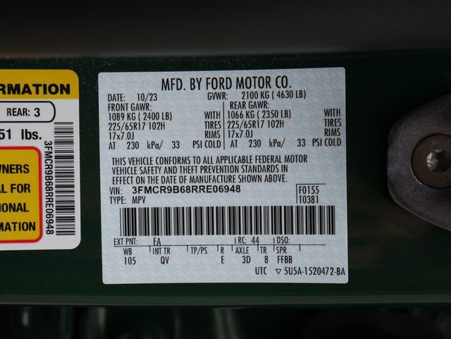 Used 2024 Ford Bronco Sport Big Bend w/ Convenience Package image 26