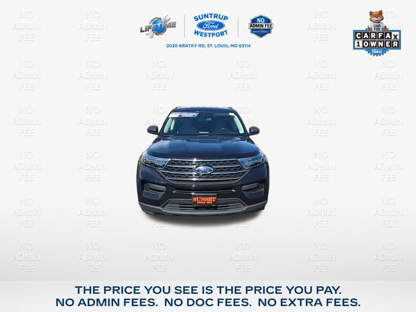 Used 2023 Ford Explorer XLT AWD/4WD image 1