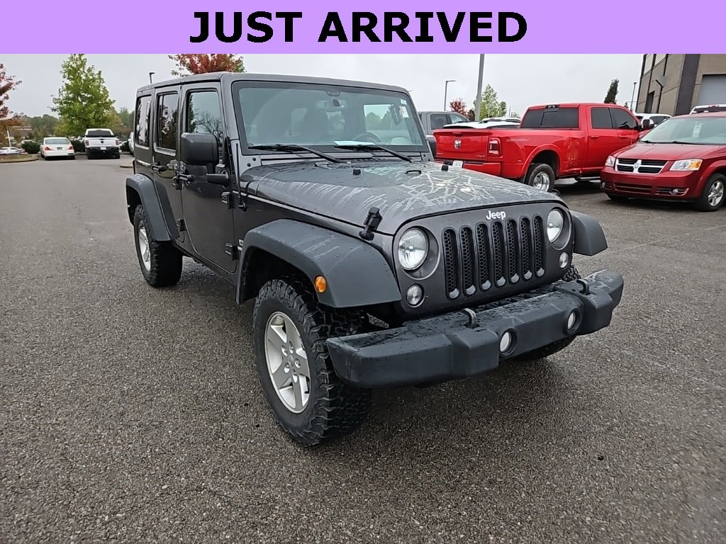 Used 2017 Jeep Wrangler Unlimited Sport w/ Quick Order Package 24S