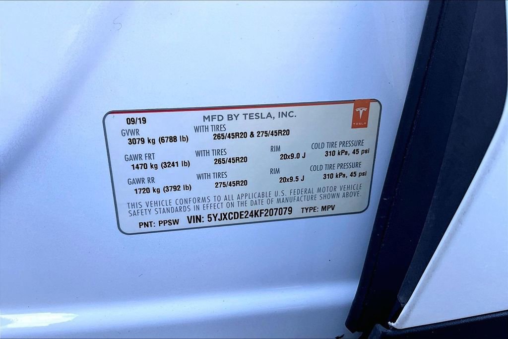 Used 2019 Tesla Model X Long Range image 30