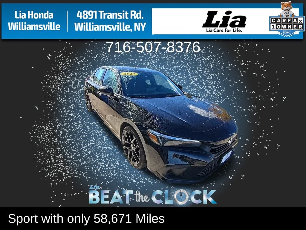 Certified 2023 Honda Civic Sport