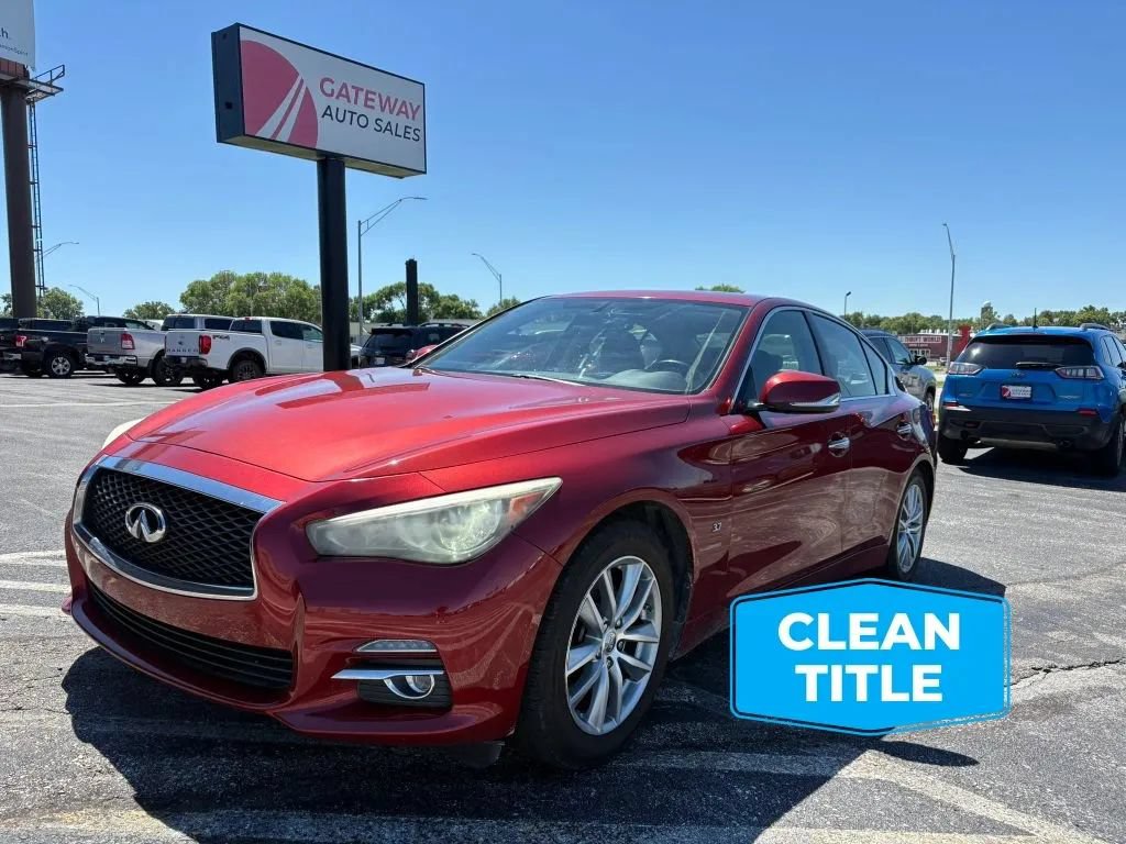 Used 2014 INFINITI Q50 Premium w/ Navigation Package AWD/4WD image 1