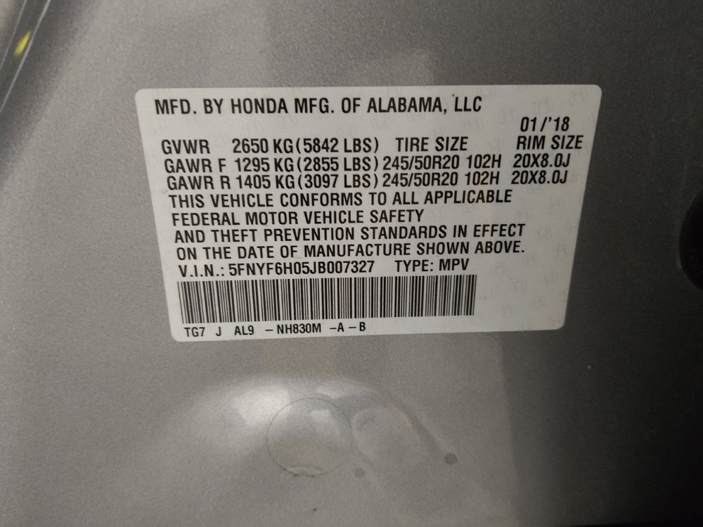 Used 2018 Honda Pilot Elite image 33