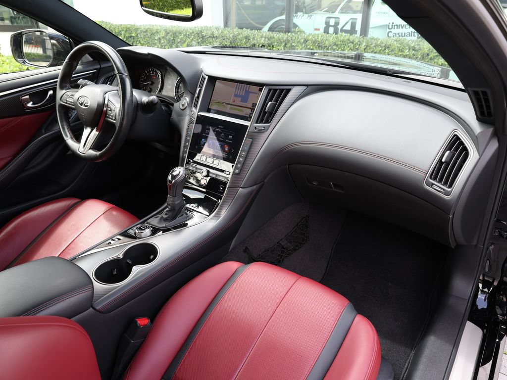Used 2021 INFINITI Q60 Red Sport 400 w/ Cargo Package RWD image 20