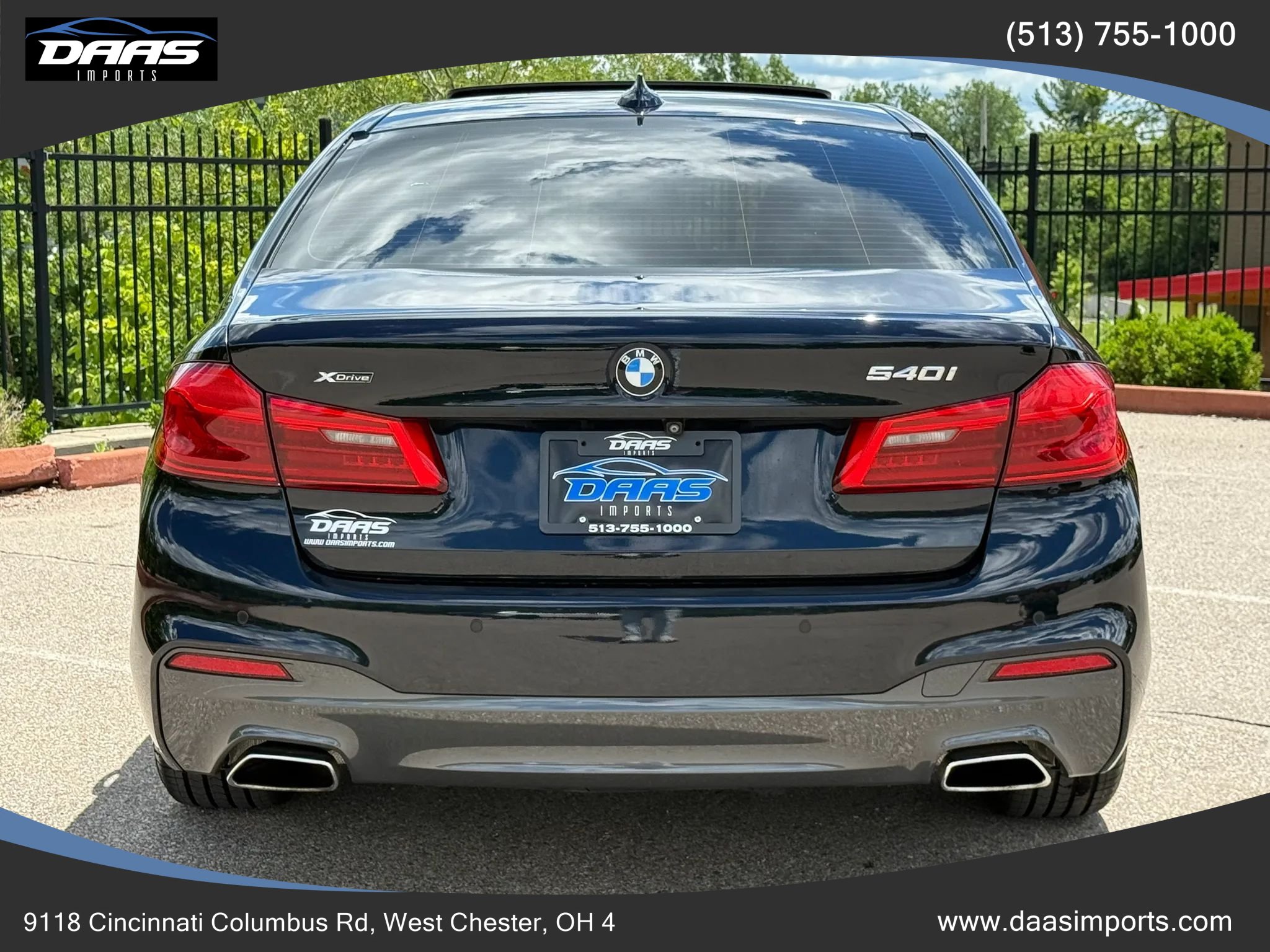 Used 2019 BMW 540i xDrive w/ M Sport Package AWD/4WD image 8