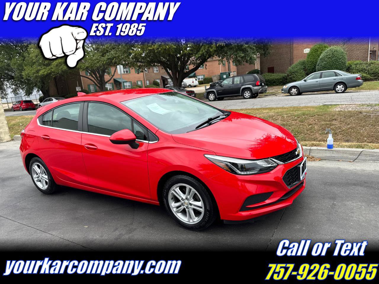 Used 2017 Chevrolet Cruze LT w/ Convenience Package