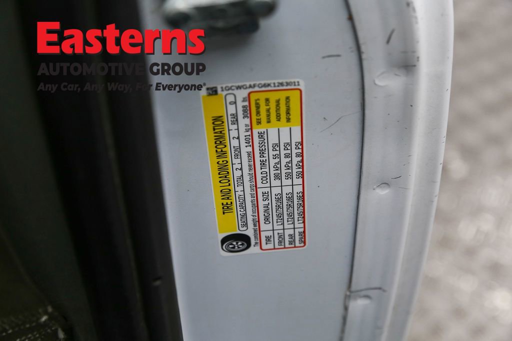 Used 2019 Chevrolet Express 2500 w/ Driver Convenience Package image 34