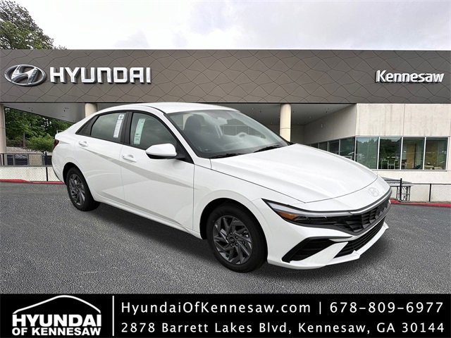 New 2026 Hyundai Elantra Blue