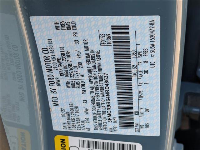 Used 2022 Ford Bronco Sport Big Bend w/ Convenience Package image 21