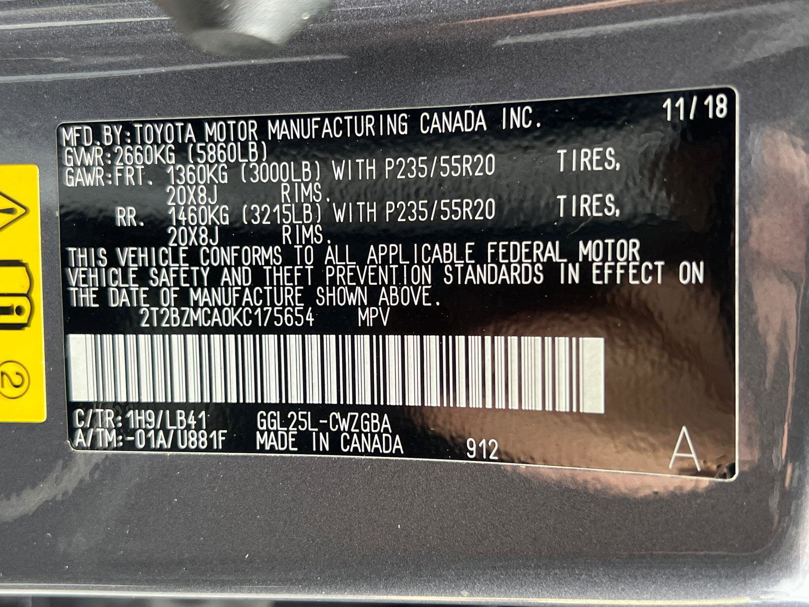 Used 2019 Lexus RX 350 AWD image 36