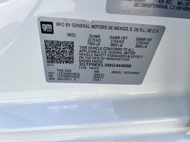 Used 2021 GMC Sierra 1500 AT4 image 13