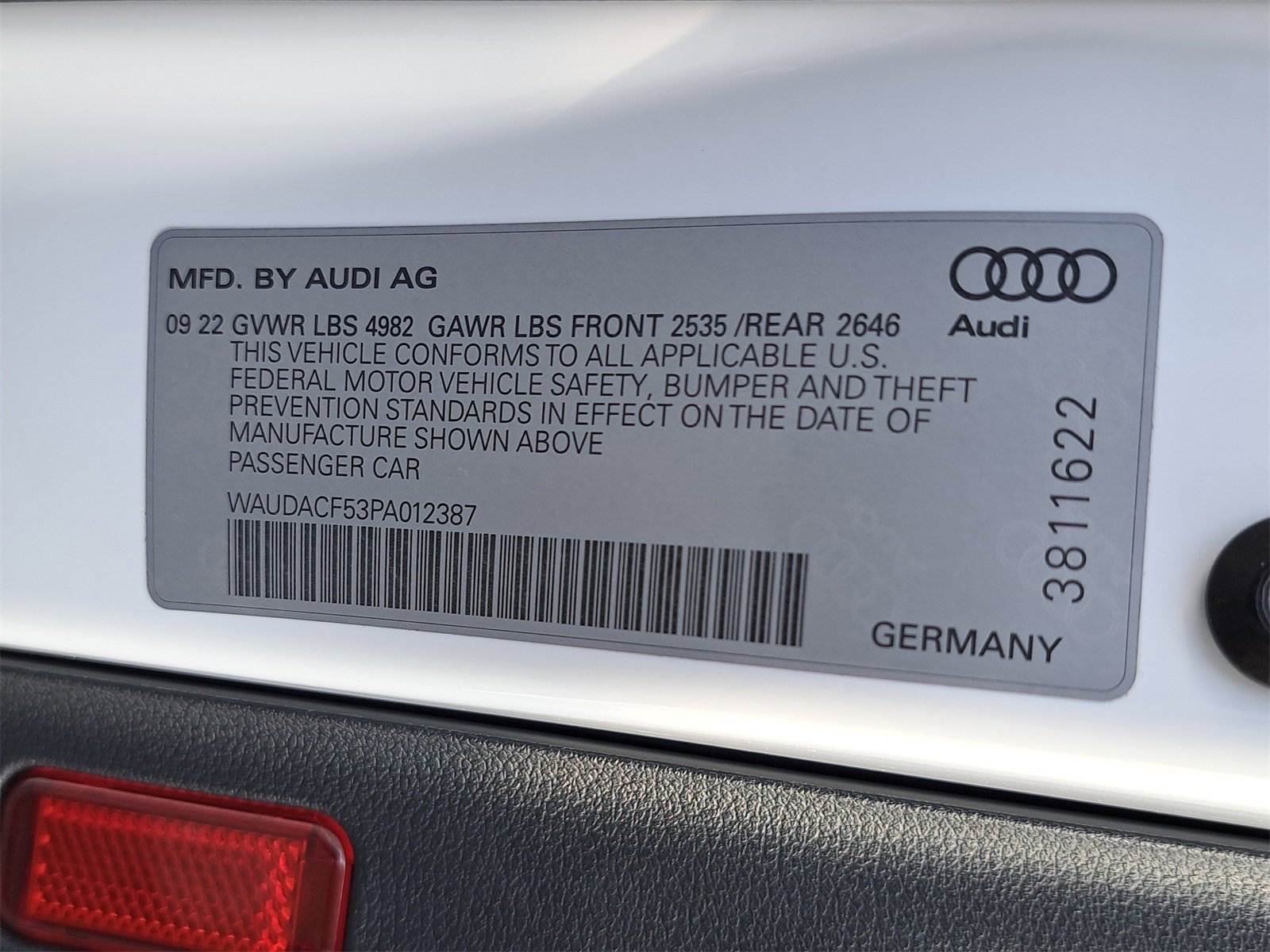 Used 2023 Audi A5 2.0T Premium w/ Convenience Package image 40