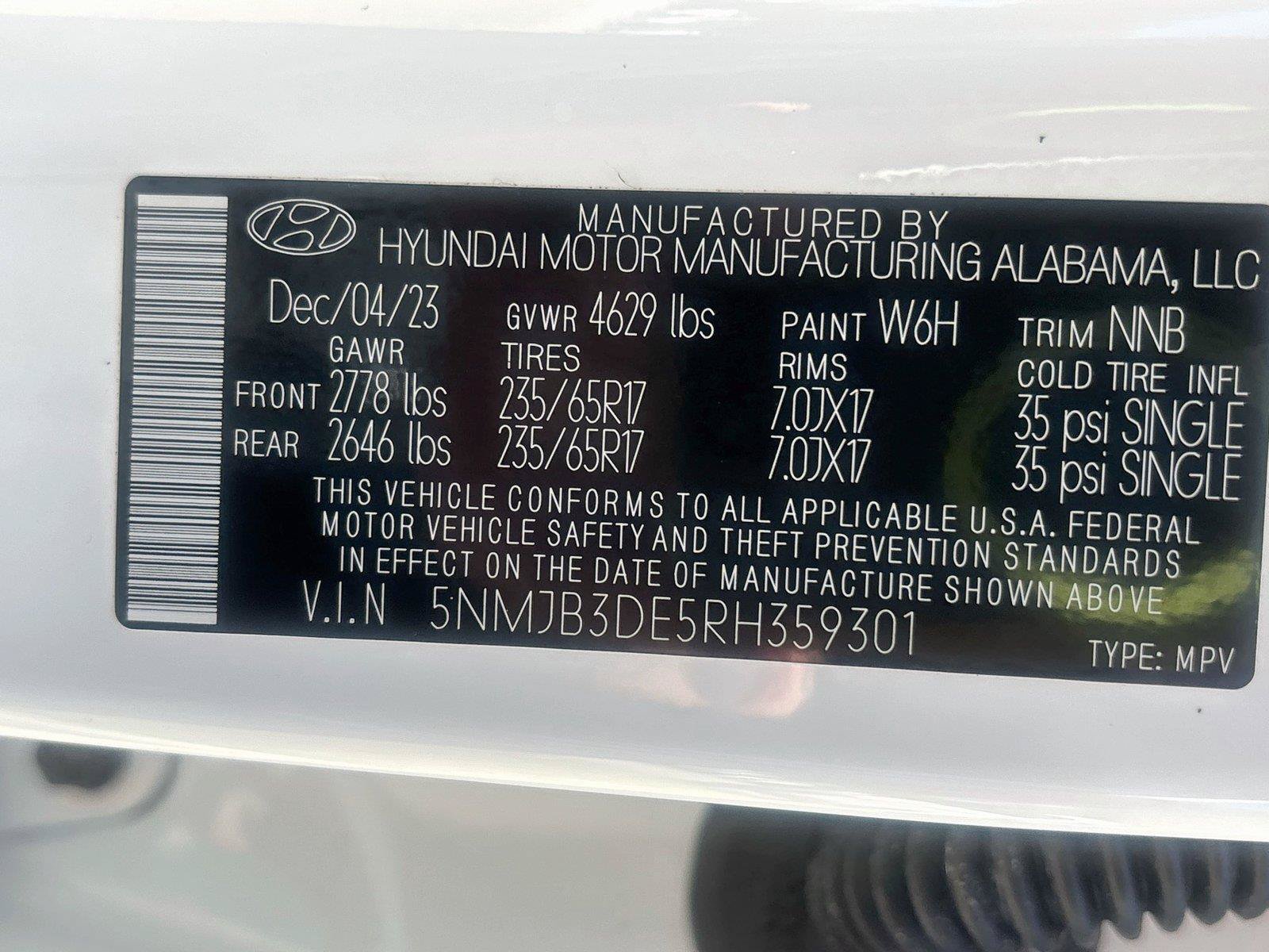 Used 2024 Hyundai Tucson SEL FWD image 15
