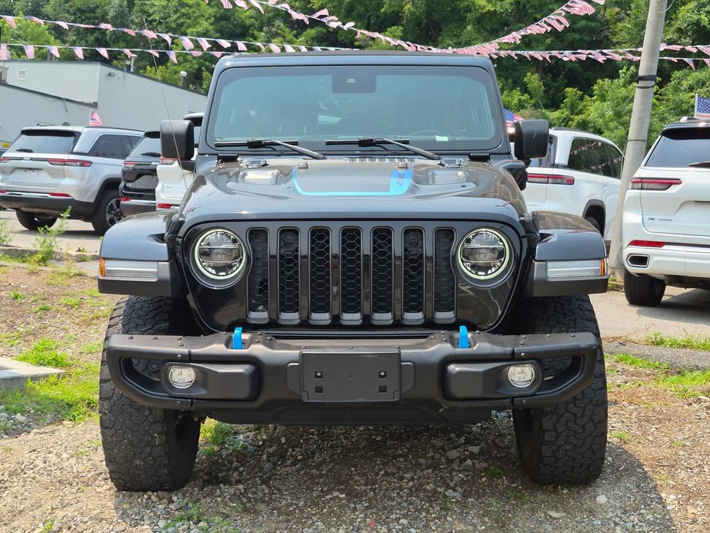Used 2021 Jeep Wrangler Unlimited Rubicon 4xe w/ Steel Bumper Group AWD/4WD image 3