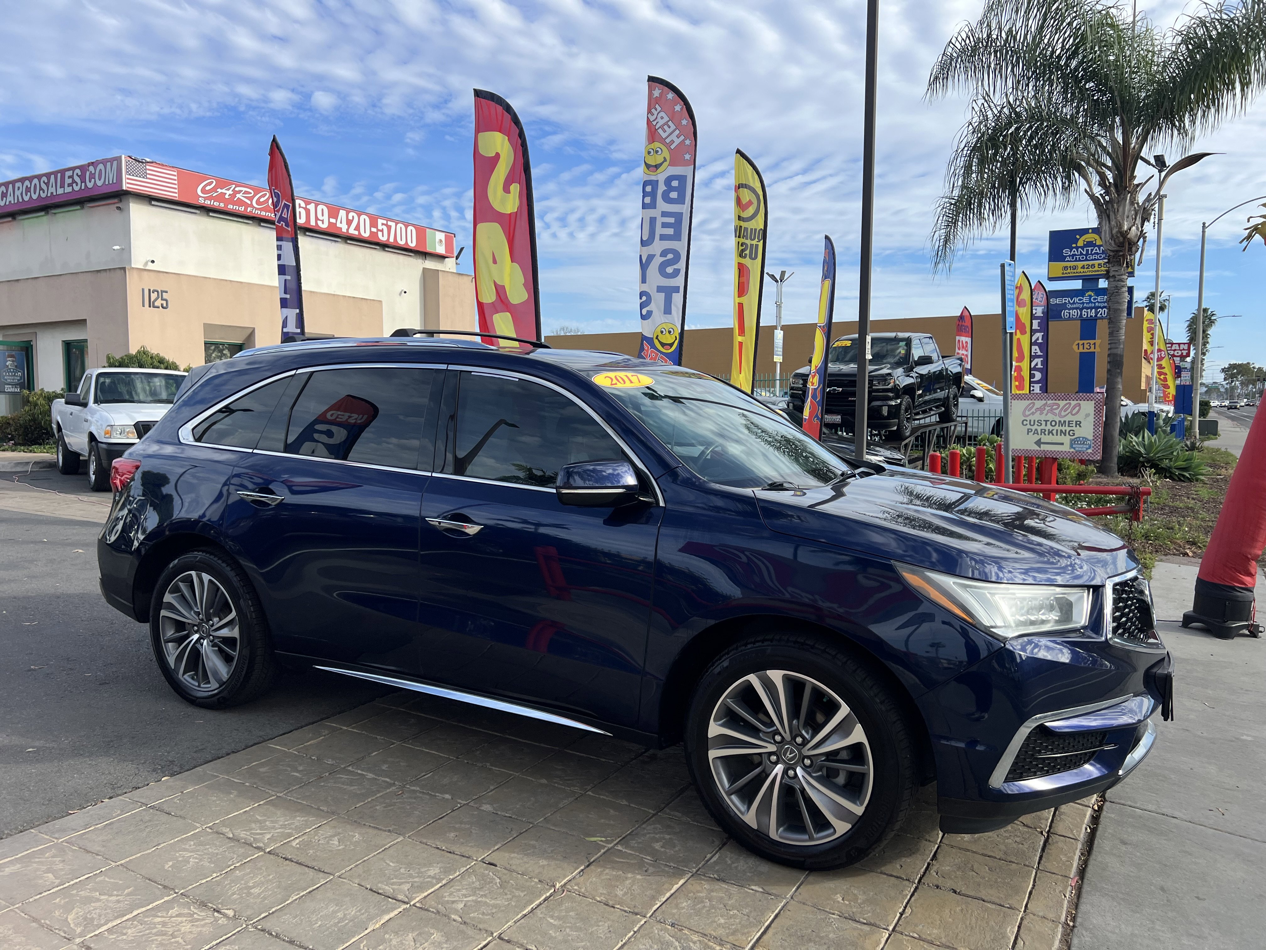 Used 2017 Acura MDX SH-AWD SPORT UTILITY 4D image 9