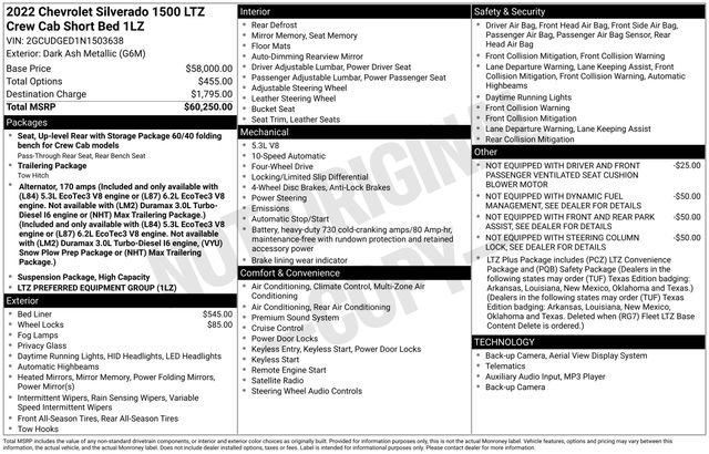 Certified 2022 Chevrolet Silverado 1500 LTZ image 26