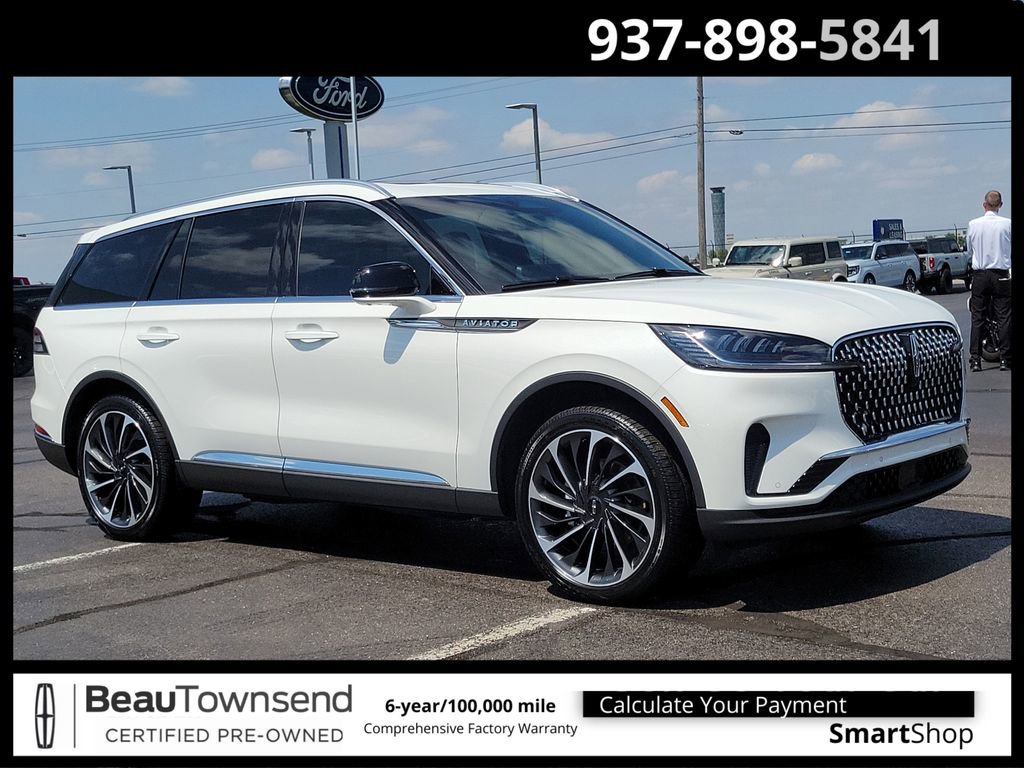 Certified 2025 Lincoln Aviator Reserve AWD/4WD 360° Tour