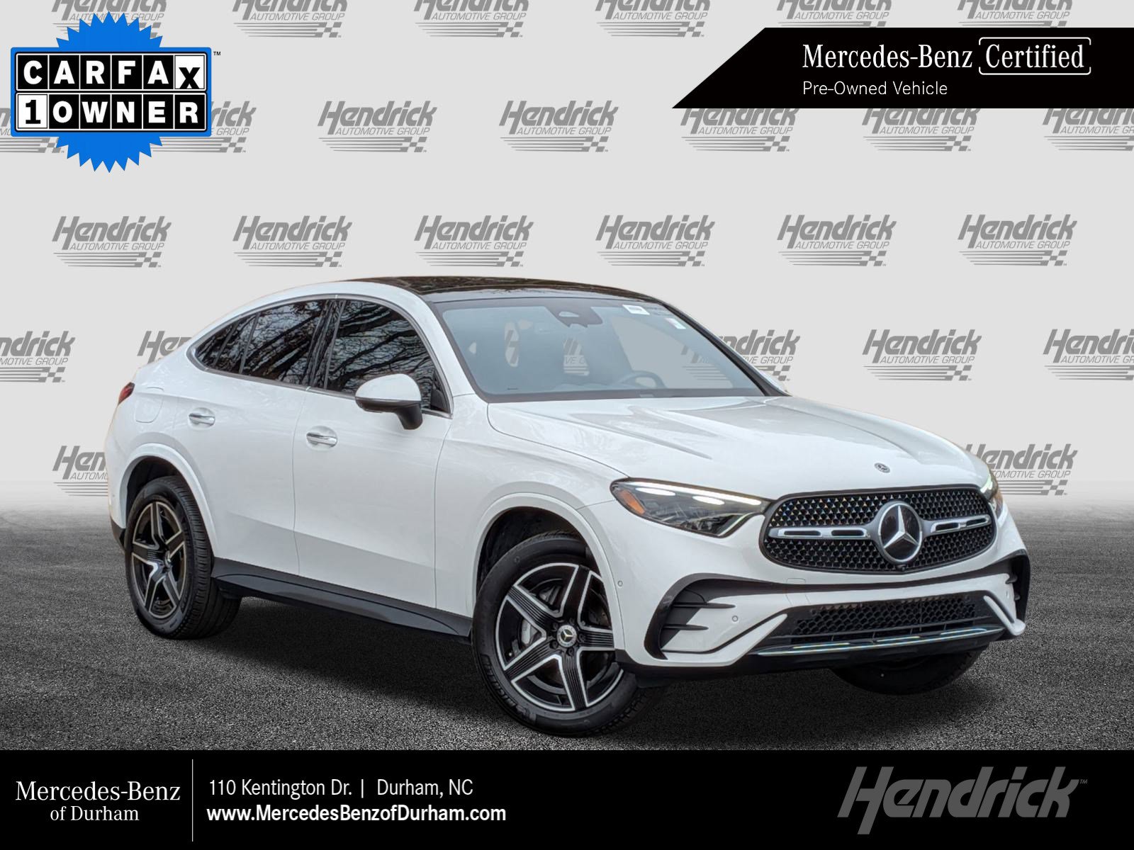 Certified 2024 Mercedes-Benz GLC 300 300 4MATIC Coupe image 1
