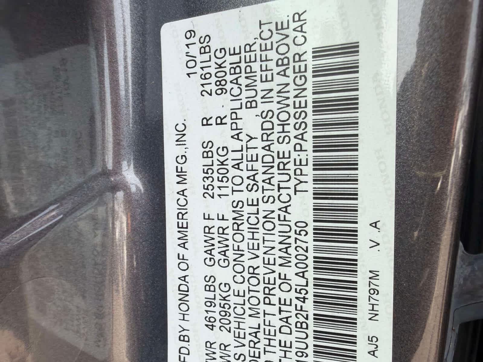 Used 2020 Acura TLX w/ Technology Package FWD image 18