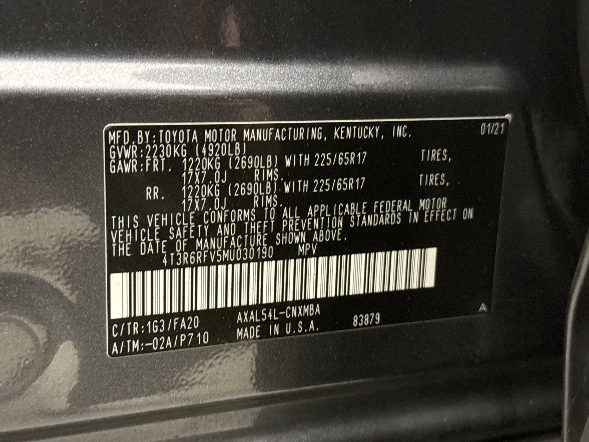 Used 2021 Toyota RAV4 XLE w/ Convenience Package AWD/4WD image 23