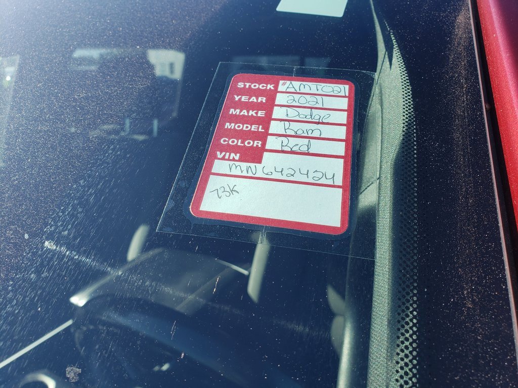 Used 2021 RAM 1500 Big Horn image 9