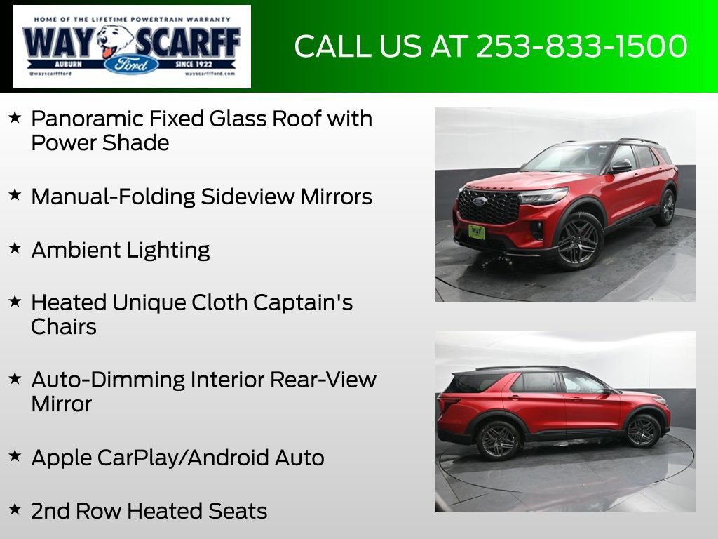 New 2026 Ford Explorer ST-Line w/ ST-Line Street Pack AWD/4WD image 25