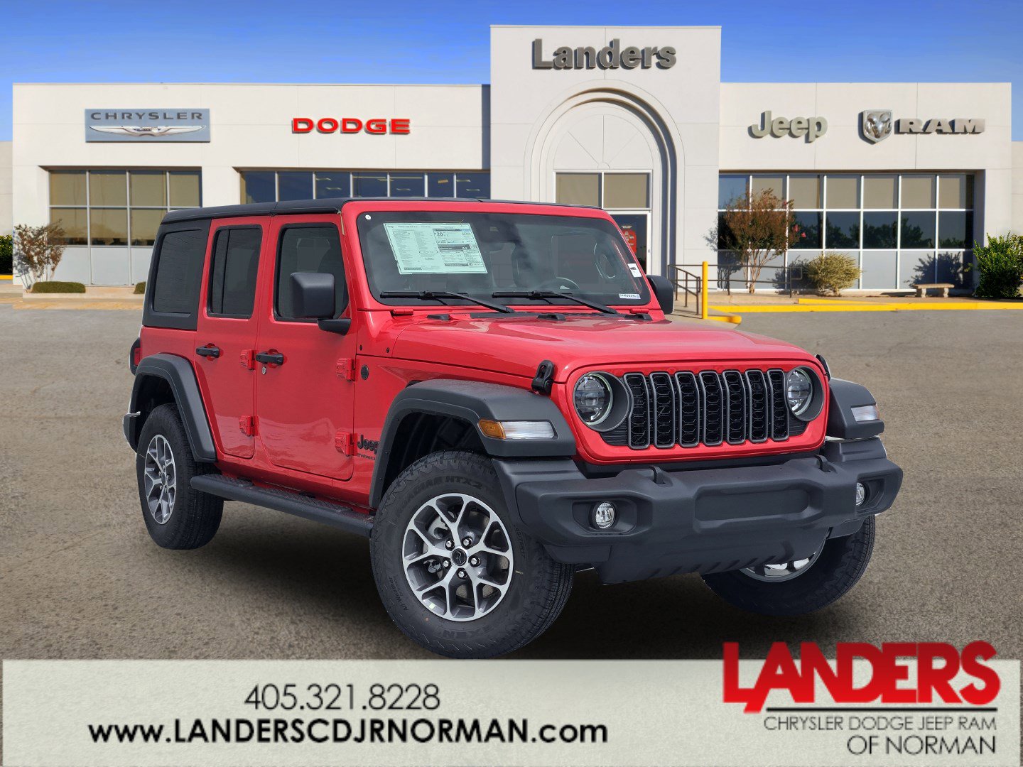 New 2025 Jeep Wrangler Sport S