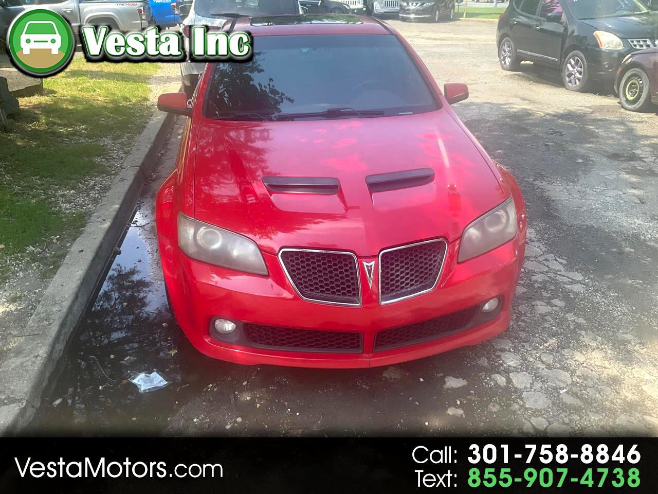 Used 2008 Pontiac G8 w/ Premium Package