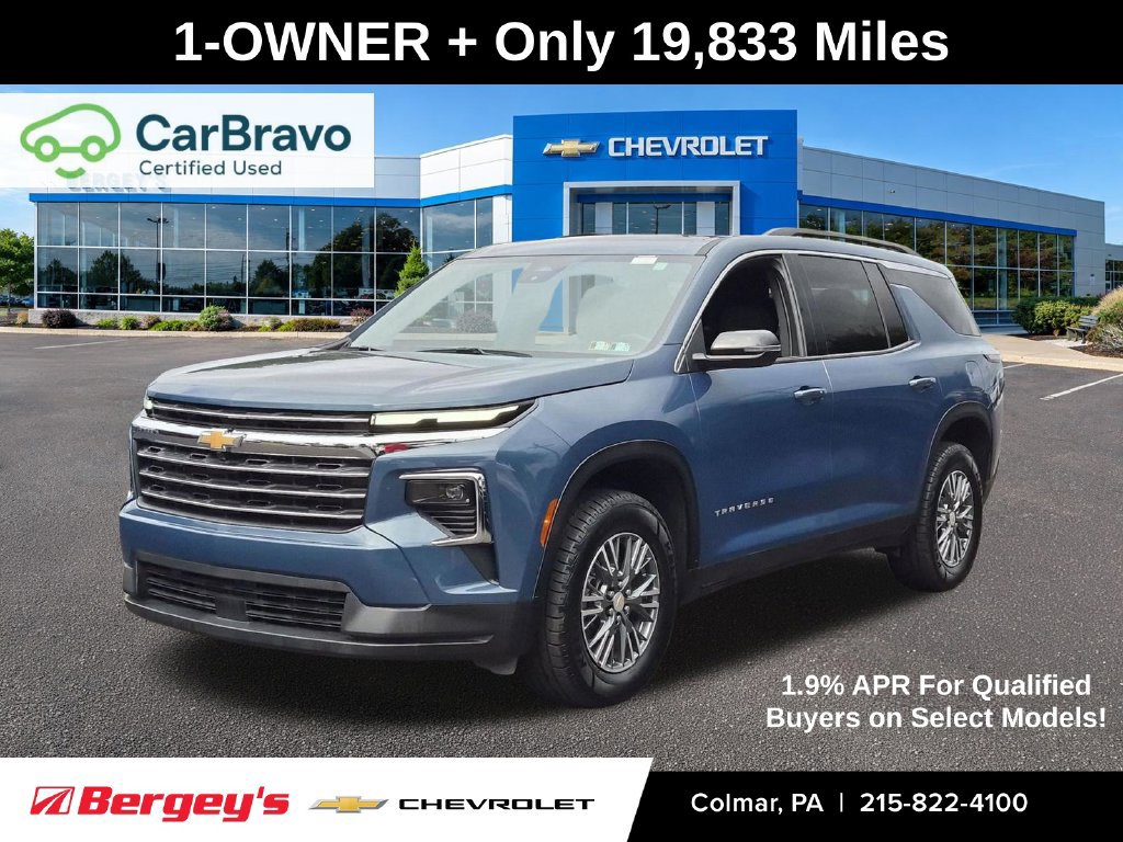 Certified 2025 Chevrolet Traverse LT