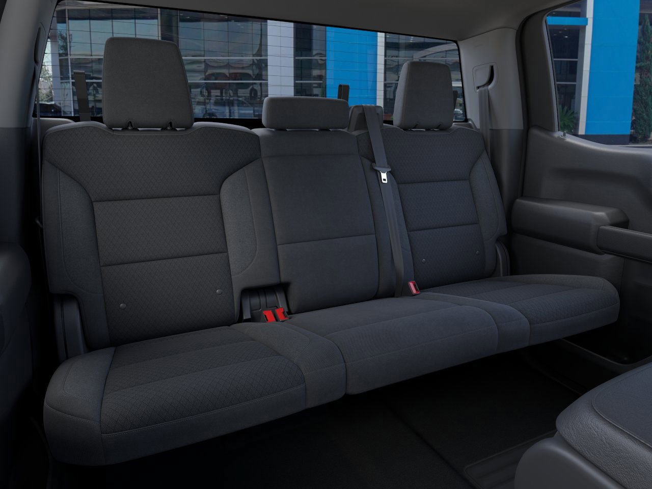New 2024 Chevrolet Silverado 1500 Custom w/ LPO, Dark Essentials Package RWD image 17