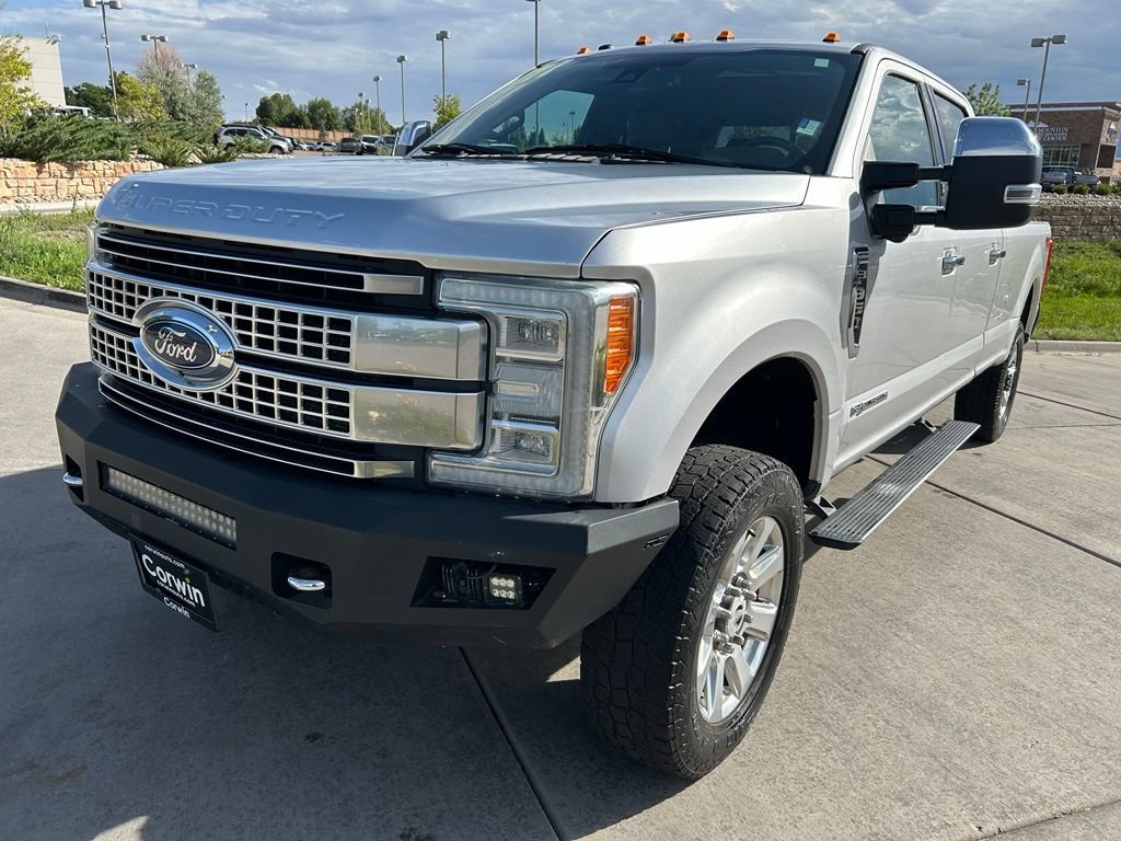Used 2017 Ford F350 Platinum w/ Platinum Ultimate Package AWD/4WD image 3